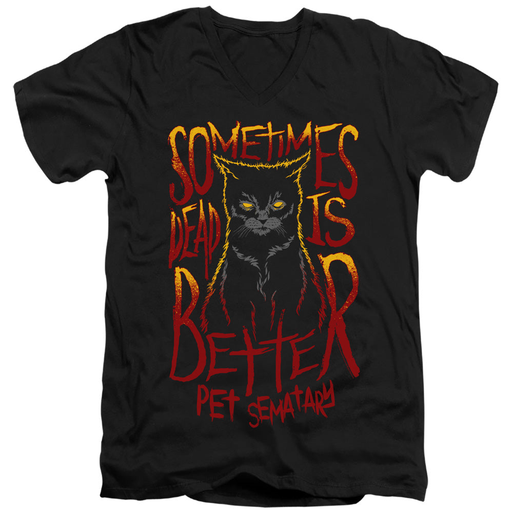 Pet Sematary Dead Is Better V-Neck T-Shirt