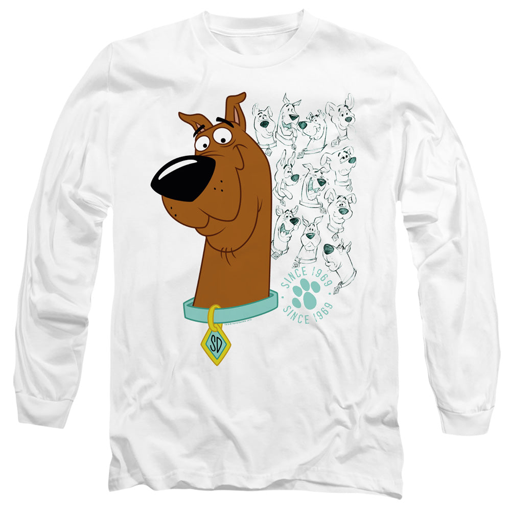 Scooby-Doo Evolution Long Sleeve T-Shirt
