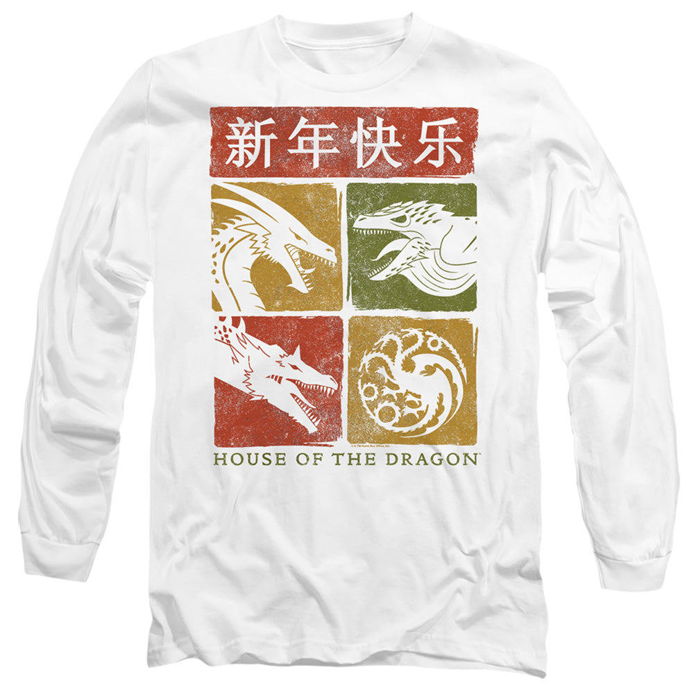 House of the Dragon Year Of The Dragon Grid Long Sleeve T-Shirt