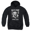 Betty Boop On the Line Youth Hoodie