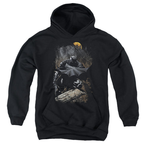 Batman Sweeping Cape Youth Hoodie