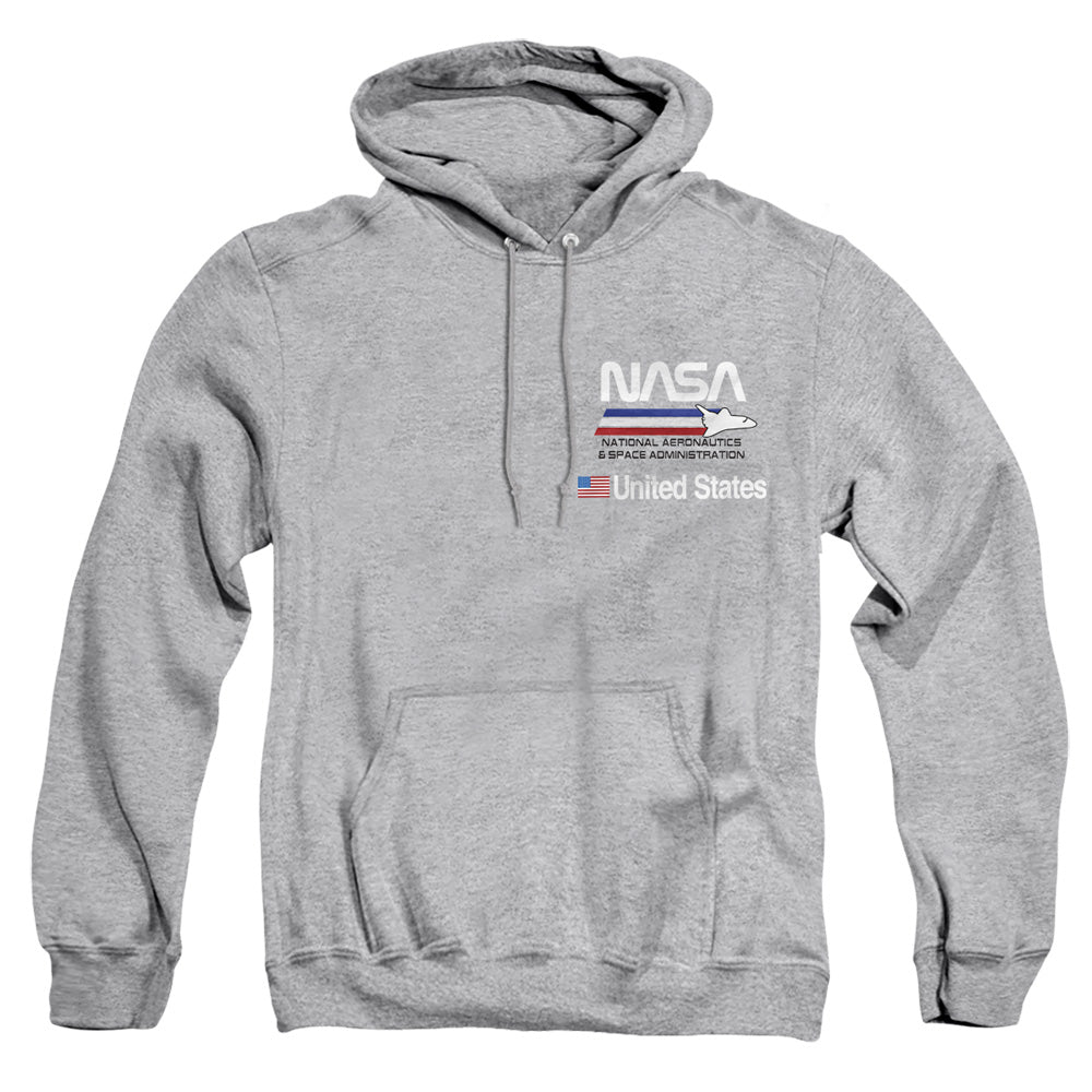 NASA Aeronautics United States Athletic Heather Pullover Hoodie