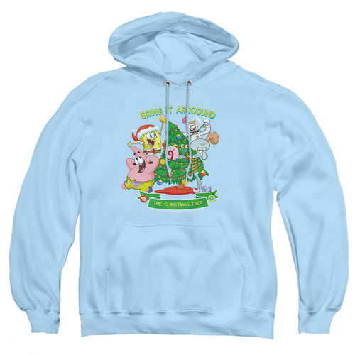 Spongebob Squarepants Aroooound the Christmas Tree Patrick Pullover Hoodie