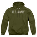 US Army Camo Letters Pullover Hoodie