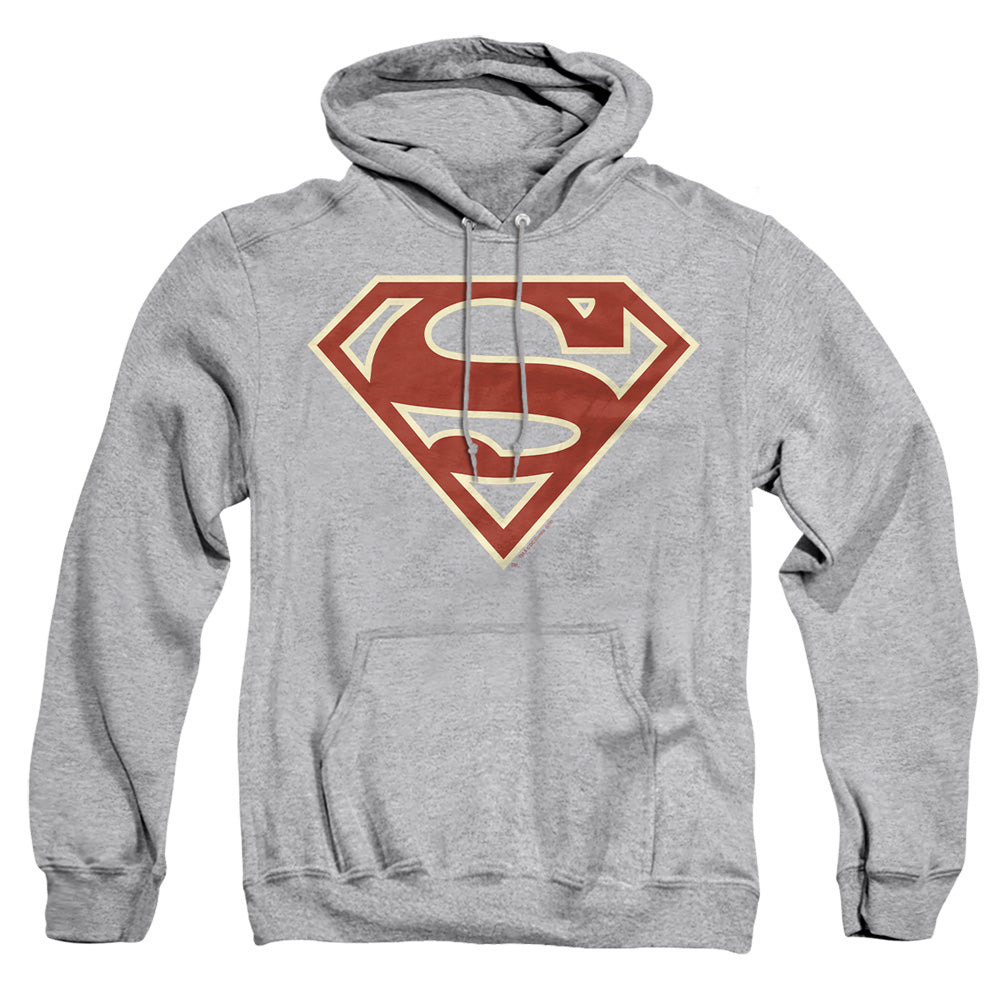 Superman Crimson & Cream Shield Pullover Hoodie