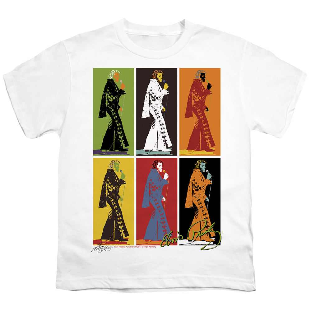 Elvis Presley Retro Boxes Youth/Toddler T-Shirt