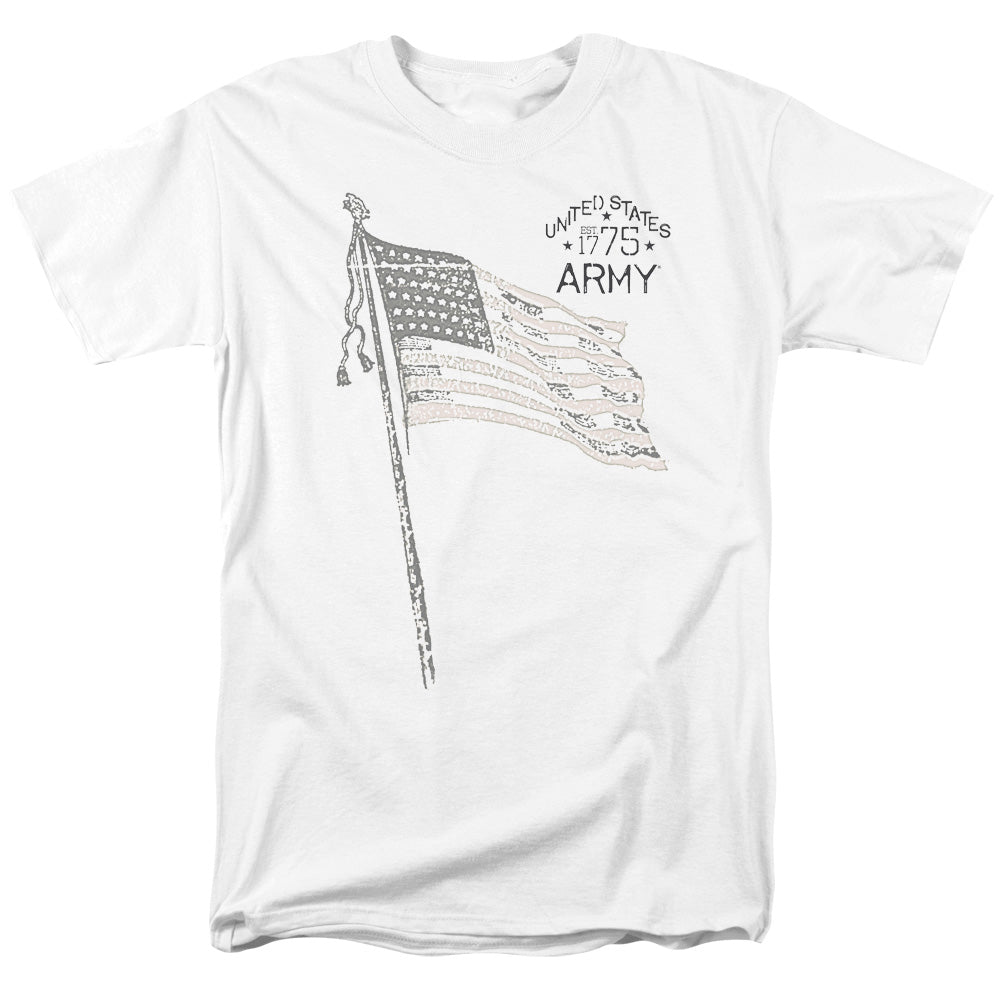 US Army Flag Sketch T-Shirt