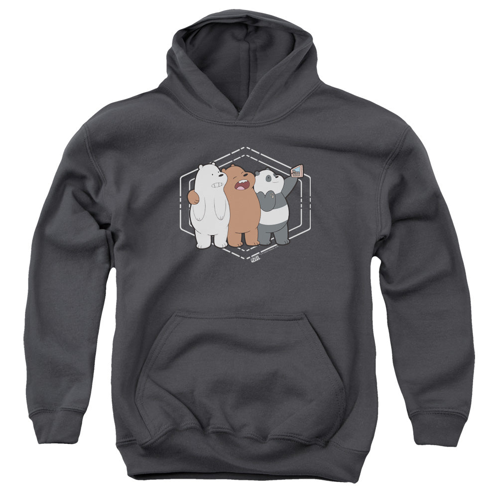 We Bare Bears Selfie Youth Hoodie