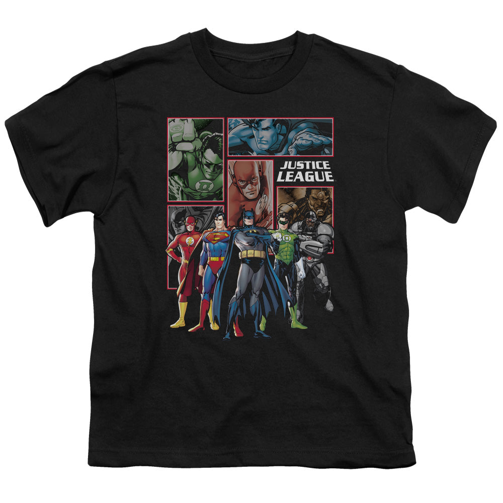 Justice League New Jla Panels Youth/Toddler T-Shirt