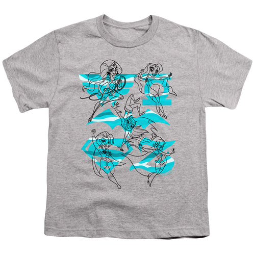 DC Super Hero Girls Line Art Group Youth/Toddler T-Shirt