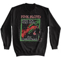 Black Pink Floyd sweatshirt featuring Pink Floyd For Christmas design