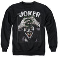 The Batman Crazed Joker Crewneck Sweatshirt