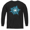 Green Lantern Blue Glow Youth Long Sleeve T-Shirt