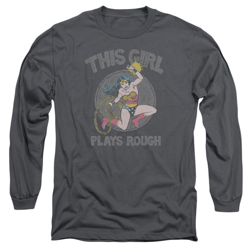 DC Comics Plays Rough Long Sleeve T-Shirt