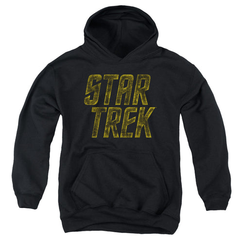 Star Trek Distressed Logo Youth Hoodie