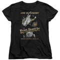 Elvis Presley Live In Buffalo Womens T-Shirt