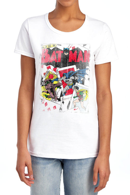 DC Comics Number 11 Distressed Womens T-Shirt