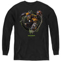 Transformers Battletrap Circle Frame Youth Long Sleeve T-Shirt