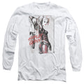 Batman Ink Wash Harley Long Sleeve T-Shirt
