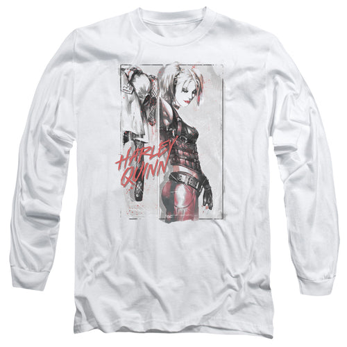 Batman Ink Wash Harley Long Sleeve T-Shirt