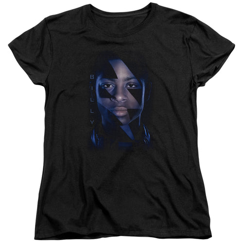 Mighty Morphin Power Rangers: The Movie Billy Bolt Womens T-Shirt