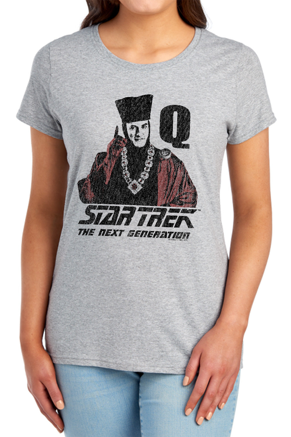 Star Trek Q Womens T-Shirt
