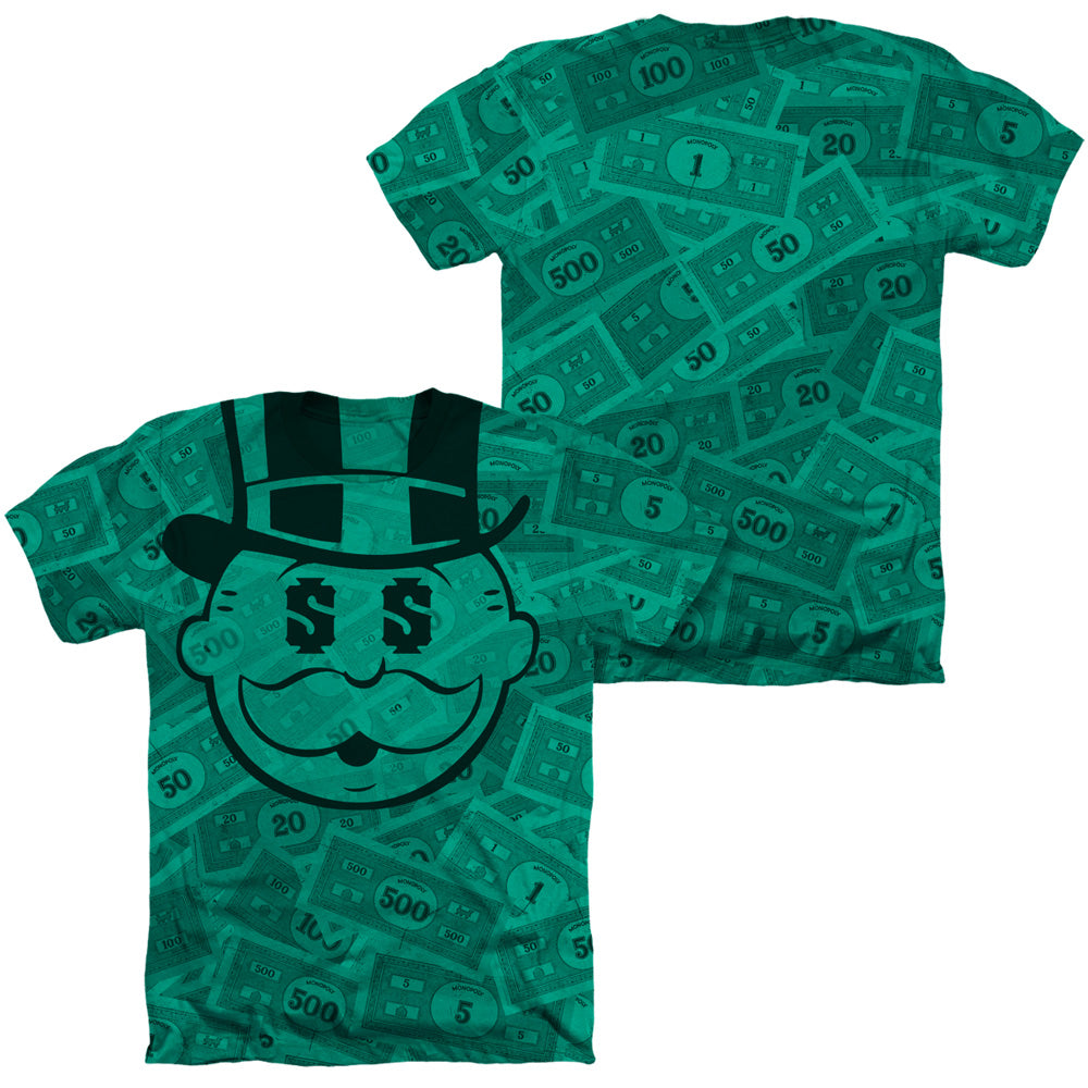 Monopoly Money Back Print T-Shirt