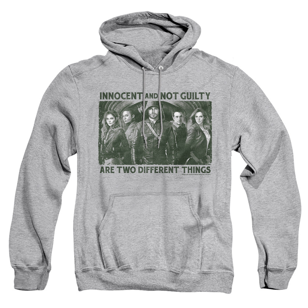 Arrow Innocent and Not Guilty Pullover Hoodie