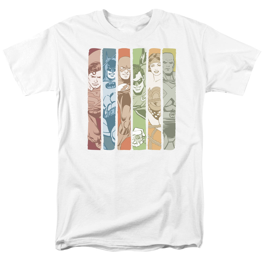 DC Comics Justice League Columns T-Shirt