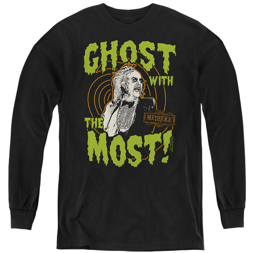 Beetlejuice Ghost Youth Long Sleeve T-Shirt