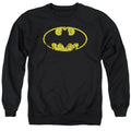 Batman Classic Logo Distressed Crewneck Sweatshirt