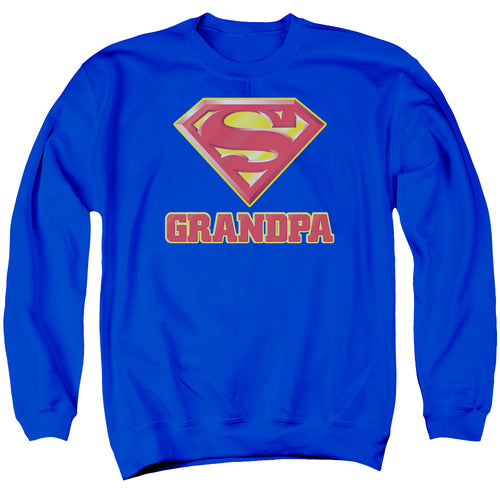 Superman Super Grandpa Crewneck Sweatshirt
