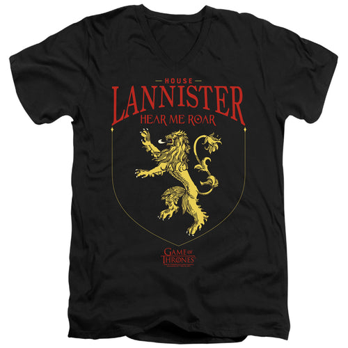 Game of Thrones House Lannister Sigil V-Neck T-Shirt