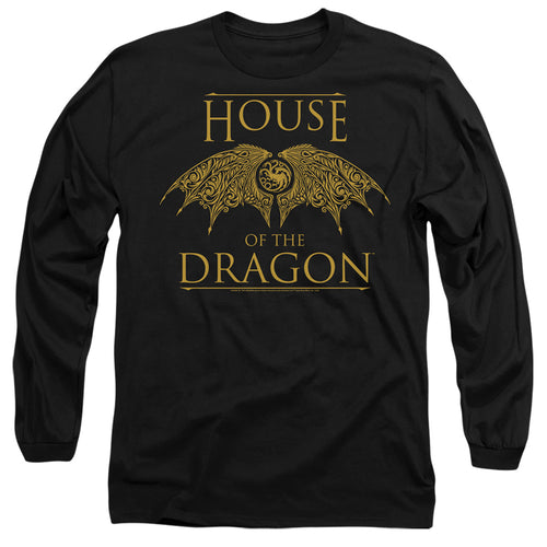House of the Dragon Dragon Wings Long Sleeve T-Shirt