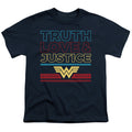 Wonder Woman 1984 Truth Love Justice Stacked Youth/Toddler T-Shirt