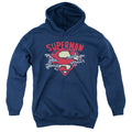 Superman Chain Breaking Youth Hoodie