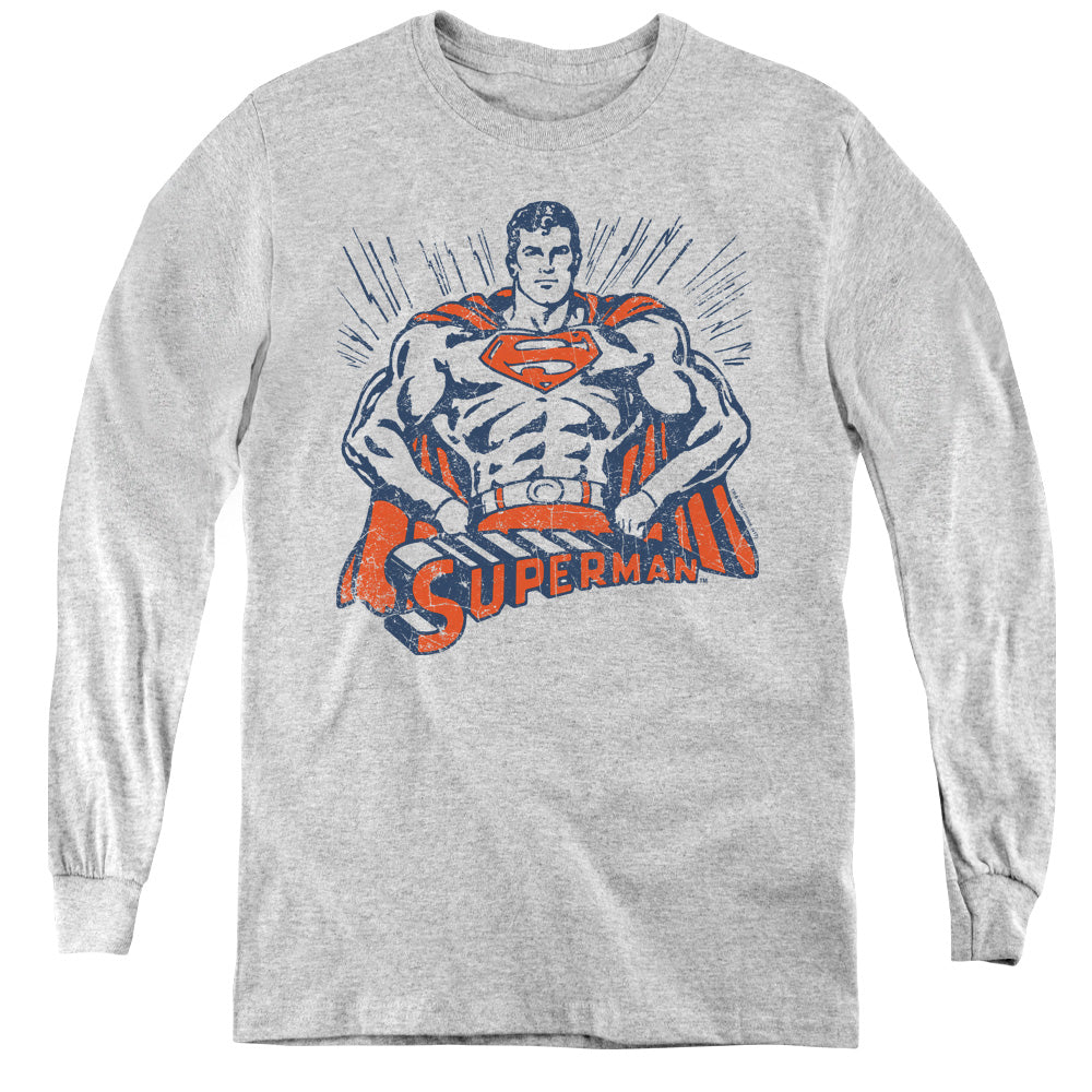 Superman Vintage Stance Youth Long Sleeve T-Shirt