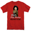 The Princess Bride Hello Red T-Shirt