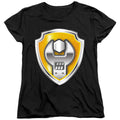 Paw Patrol Rubble Badge Womens T-Shirt
