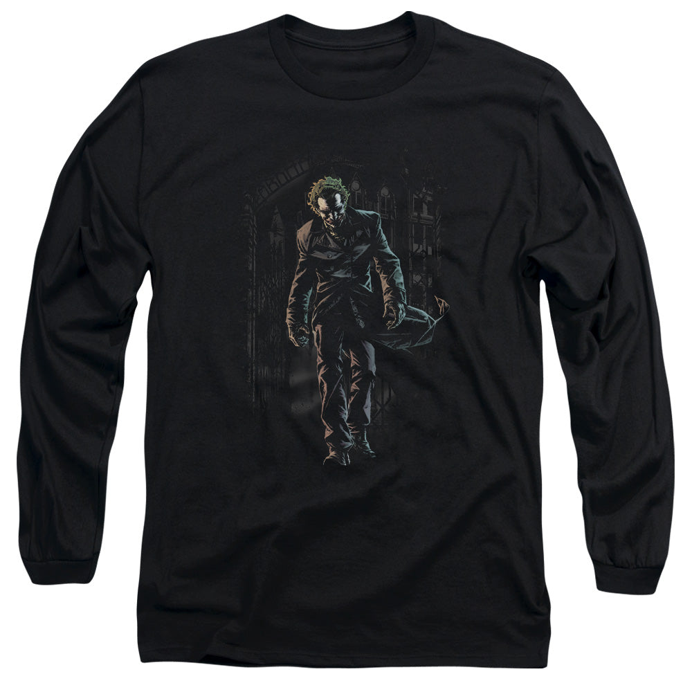 Batman Joker Leaves Arkham Long Sleeve T-Shirt