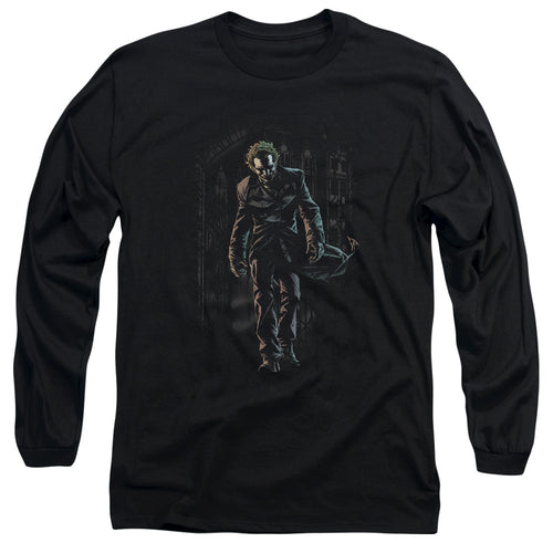 Batman Joker Leaves Arkham Long Sleeve T-Shirt