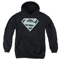 Superman Chrome Shield Youth Hoodie
