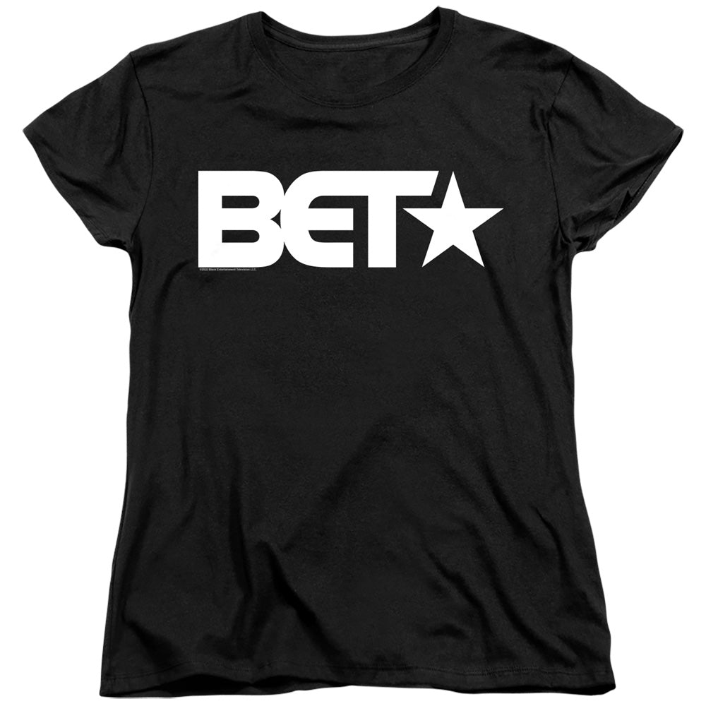 BET Classic Logo Womens T-Shirt