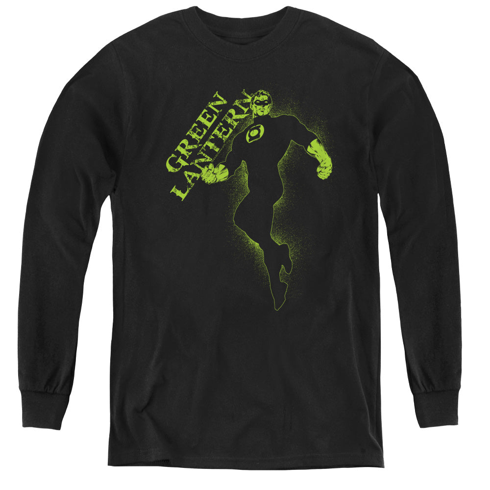 Green Lantern Lantern Darkness Youth Long Sleeve T-Shirt
