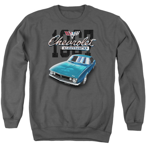 Chevy Classic Camaro Teal Crewneck Sweatshirt