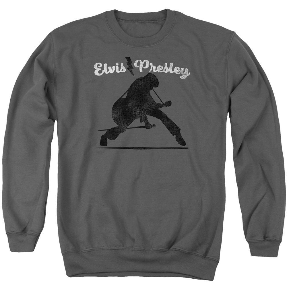 Elvis Presley Overprint Crewneck Sweatshirt