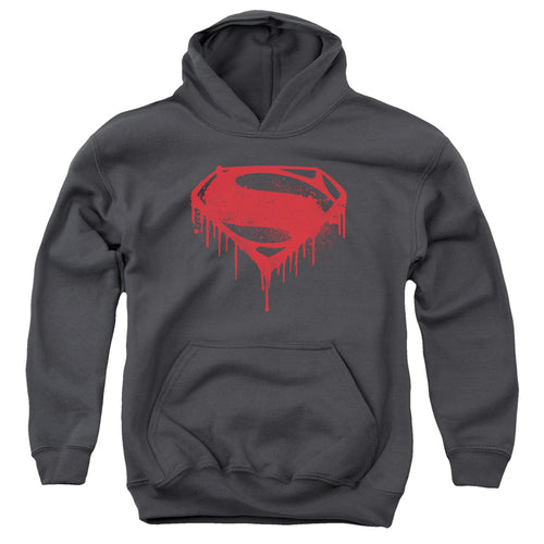 Batman v Superman Splattered Youth Hoodie