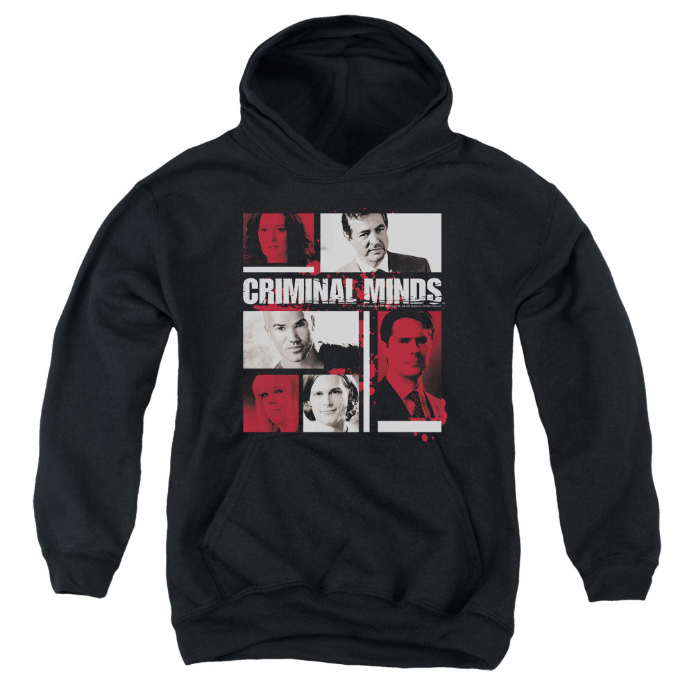 Criminal Minds Character Boxes Youth Hoodie
