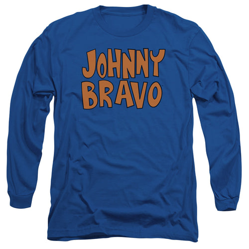 Johnny Bravo Jb Logo Long Sleeve T-Shirt