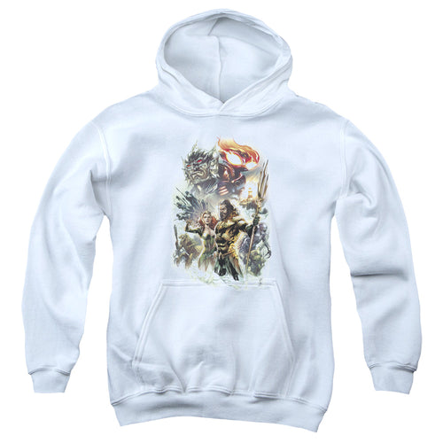 Aquaman King Of Atlantis Youth Hoodie